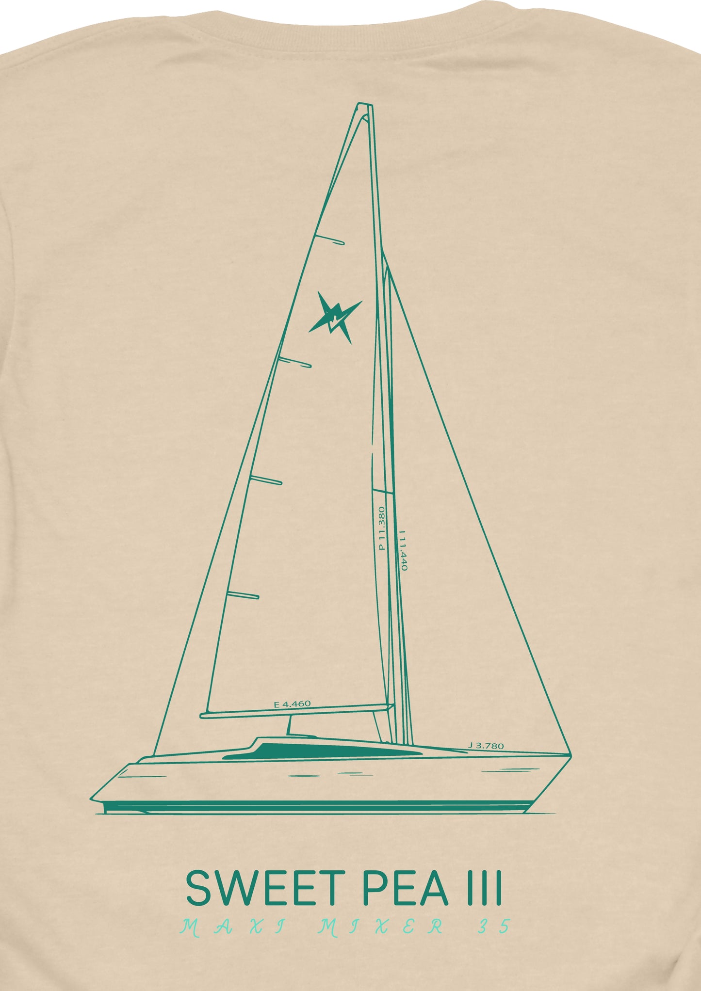 Sweet Pea 3 Boating Shirt