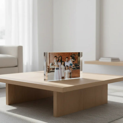 7X5 Acrylic Photo Block – Crystal Clear Photo Display