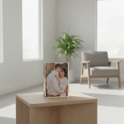 5x7 Acrylic Photo Block – Crystal Clear Photo Display