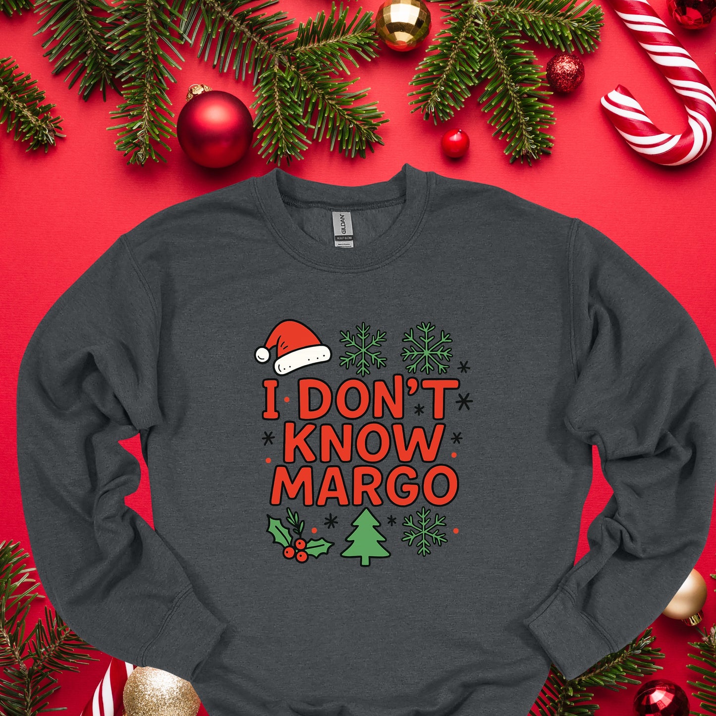 I Don’t Know Margo Christmas Shirt – Funny Holiday Quote Tee | Classic Xmas Movie Inspired Shirt, Festive Humor Top