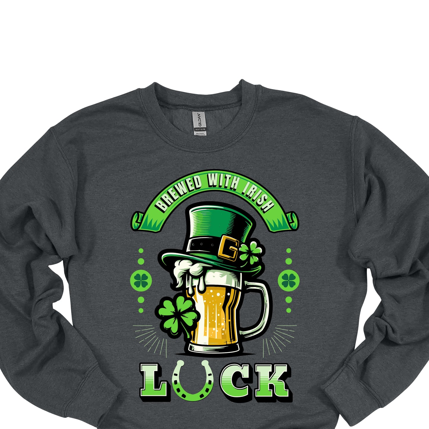 Brewed With Irish Luck Shirt – Funny St. Patrick’s Day