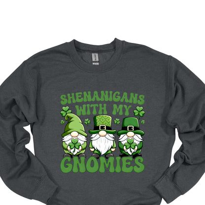 Shenanigans With My Gnomies Shirt – Funny St. Patrick’s Day