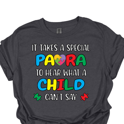 Autism Para Shirt – It Takes a Special Para