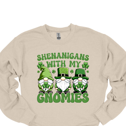 Shenanigans With My Gnomies Shirt – Funny St. Patrick’s Day