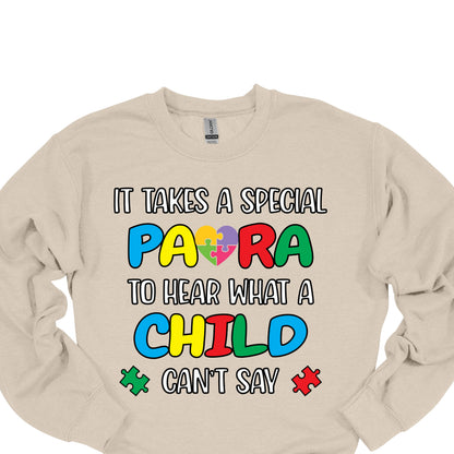 Autism Para Shirt – It Takes a Special Para