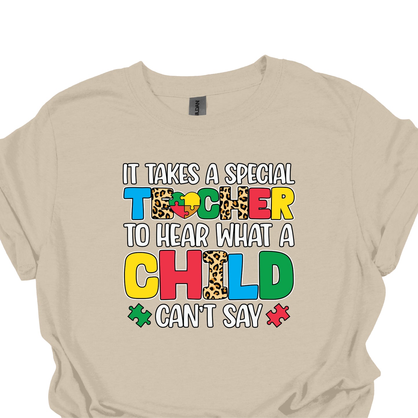 Autism Teacher Shirt – It Takes a Special Teacher