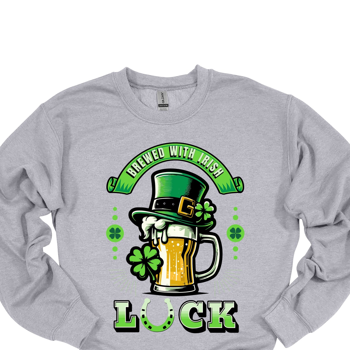 Brewed With Irish Luck Shirt – Funny St. Patrick’s Day