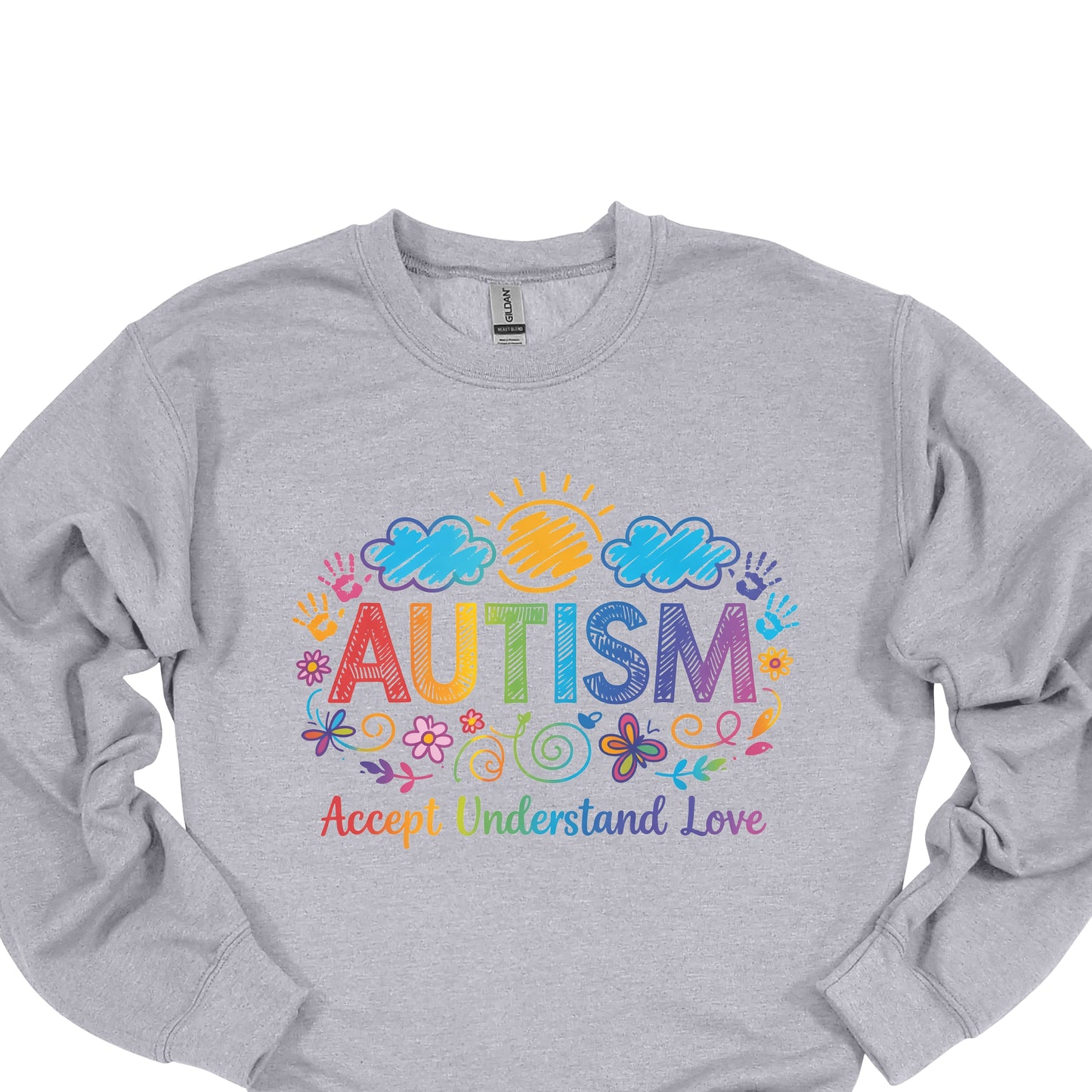 Autism Awareness Shirt – Accept Understand Love Rainbow