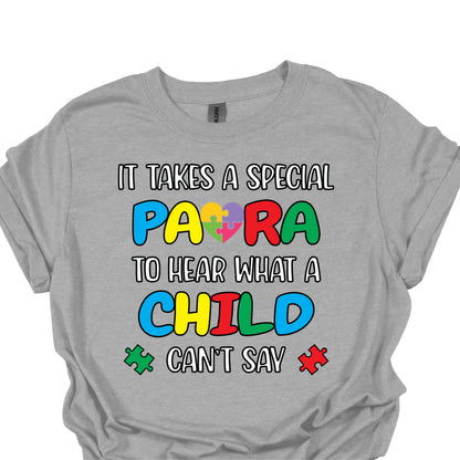 Autism Para Shirt – It Takes a Special Para