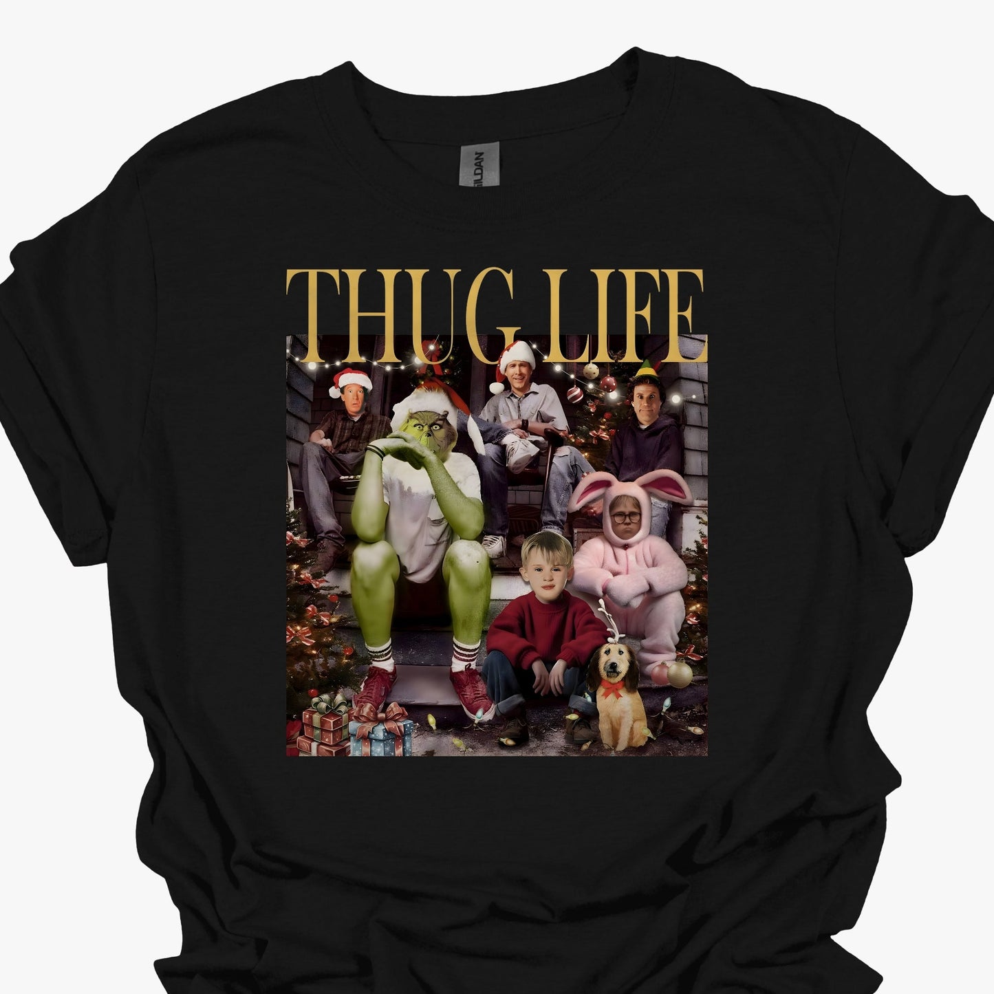 Thug Life Christmas - Funny Grinch Family Holiday