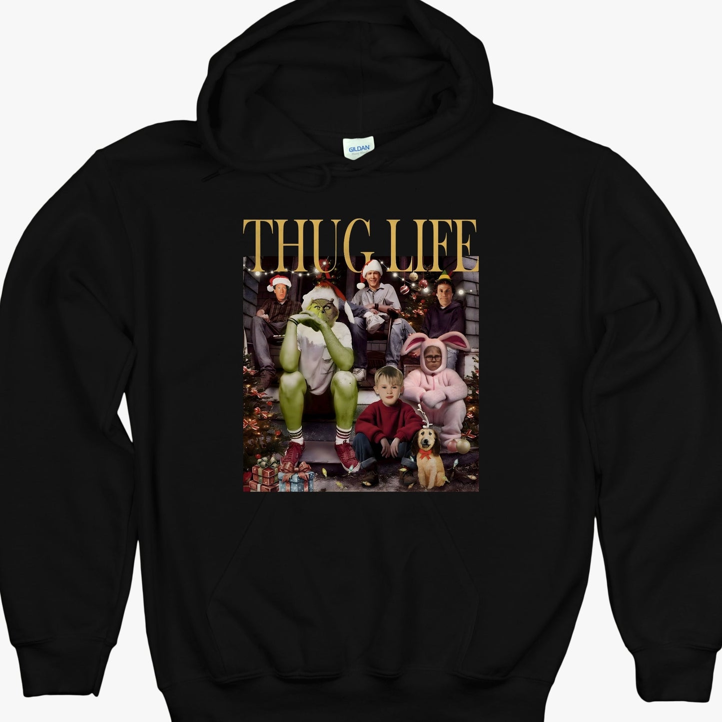 Thug Life Christmas - Funny Grinch Family Holiday