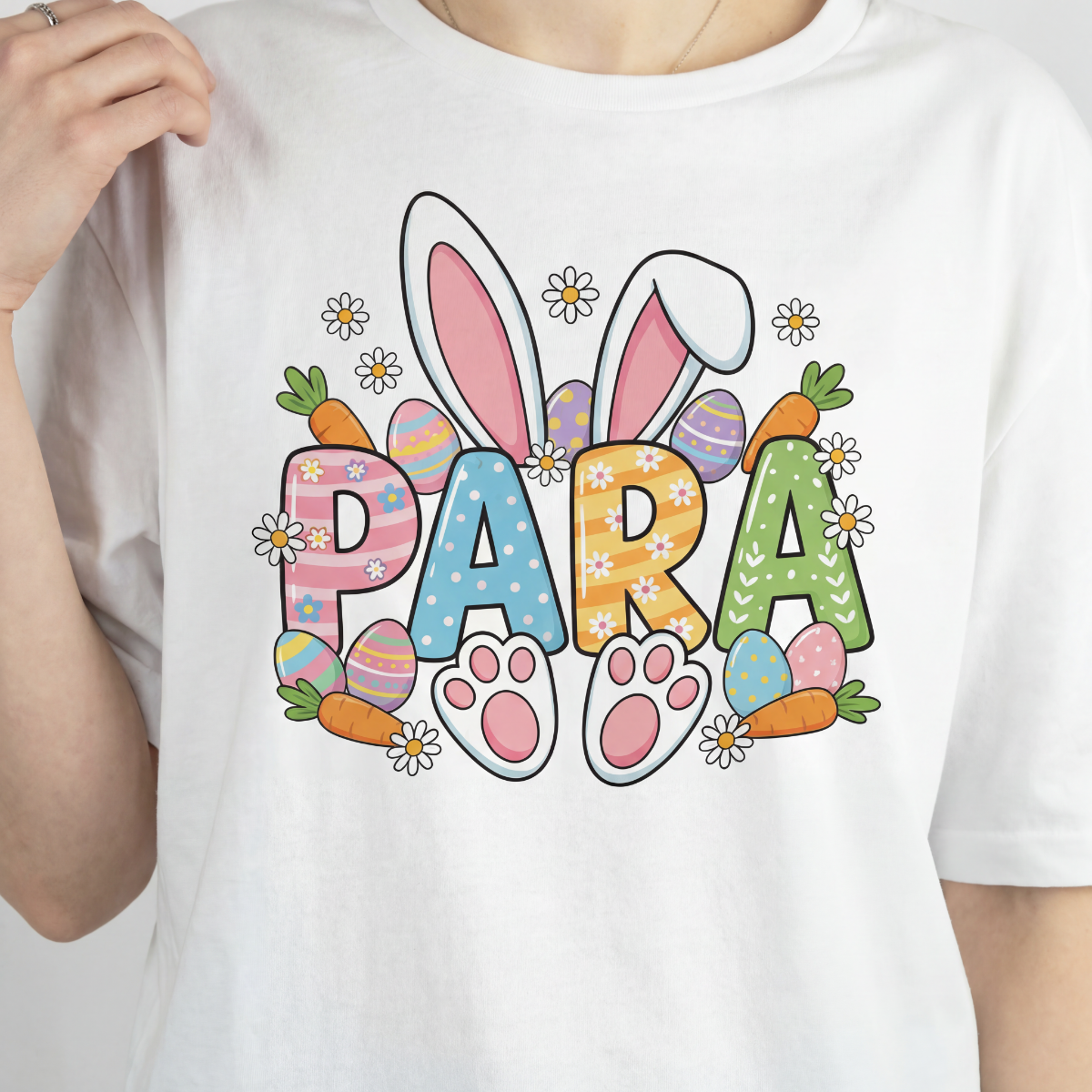Paraprofessional Easter Shirt – “Para” Bunny Teacher Tee