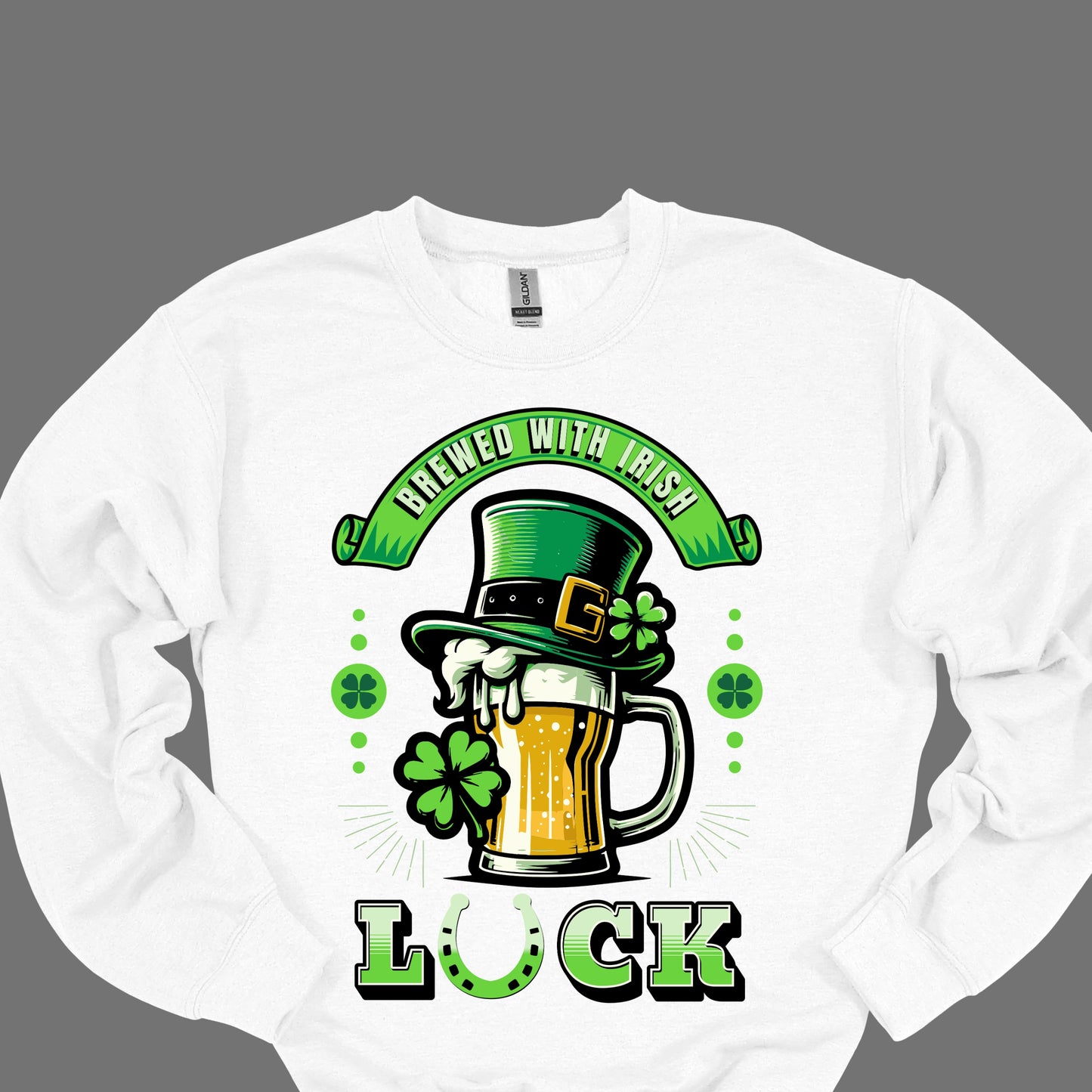 Brewed With Irish Luck Shirt – Funny St. Patrick’s Day