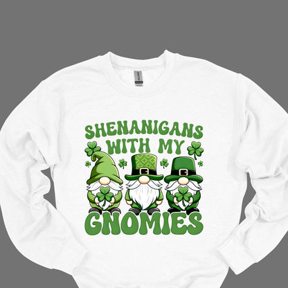 Shenanigans With My Gnomies Shirt – Funny St. Patrick’s Day