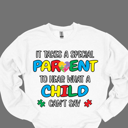 Autism ParentShirt – It Takes a Special Parent