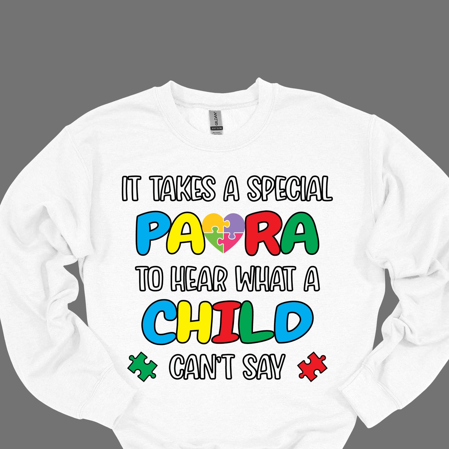 Autism Para Shirt – It Takes a Special Para