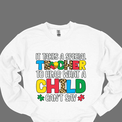 Autism Teacher Shirt – It Takes a Special Teacher