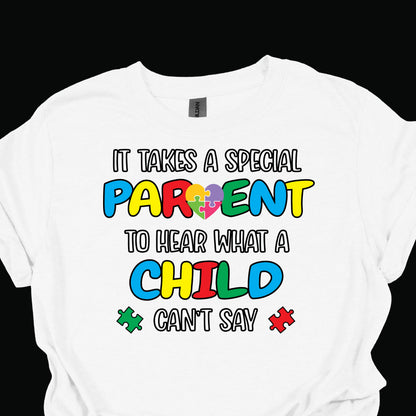 Autism ParentShirt – It Takes a Special Parent