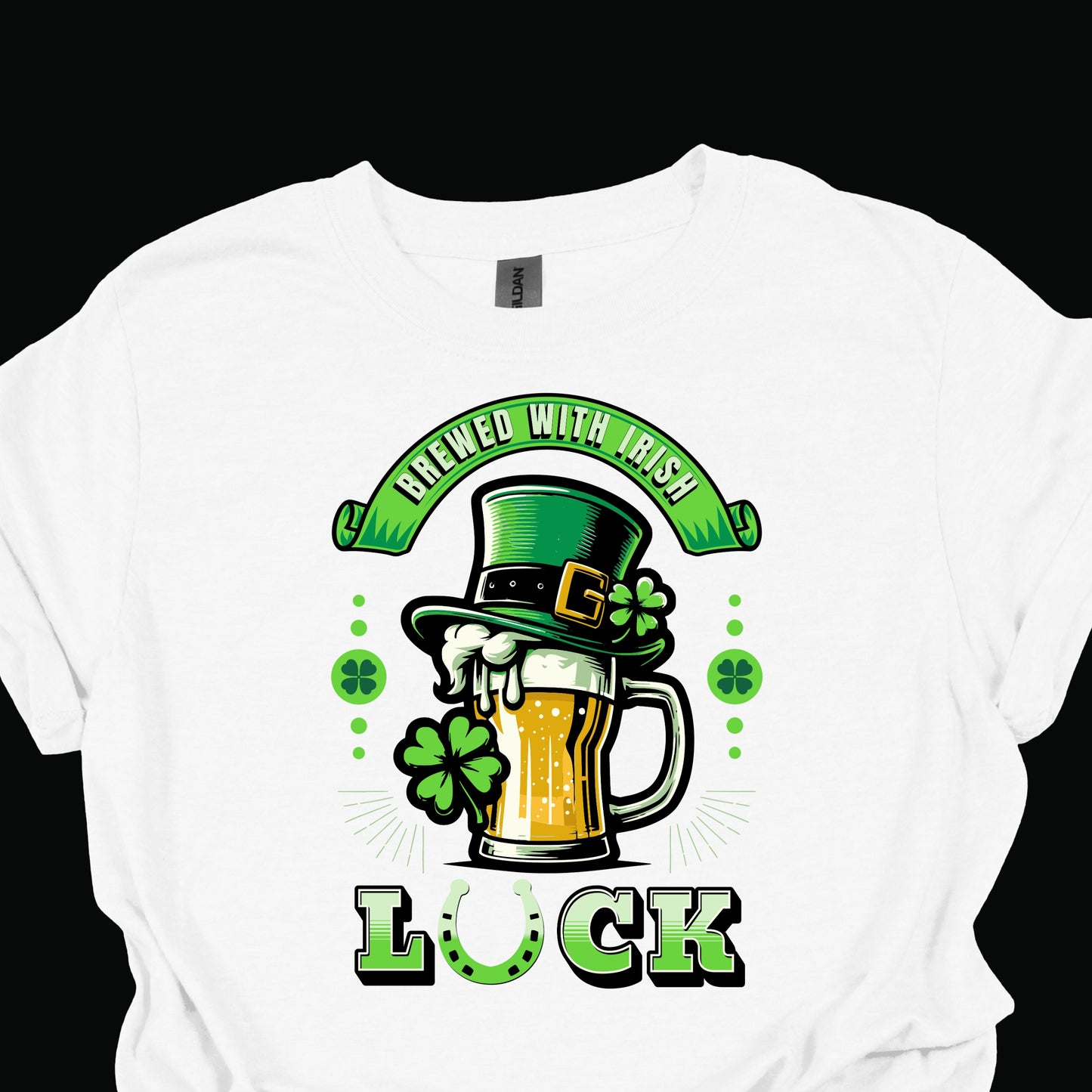 Brewed With Irish Luck Shirt – Funny St. Patrick’s Day
