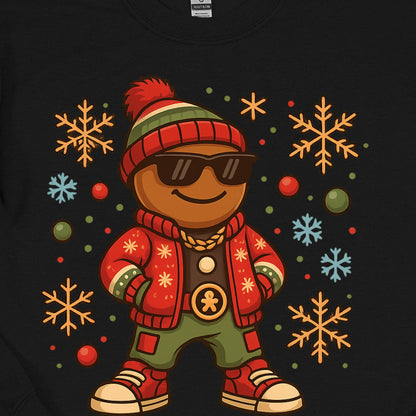 Cool Gingerbread Man Christmas - Hip Hop Holiday Gingerbread