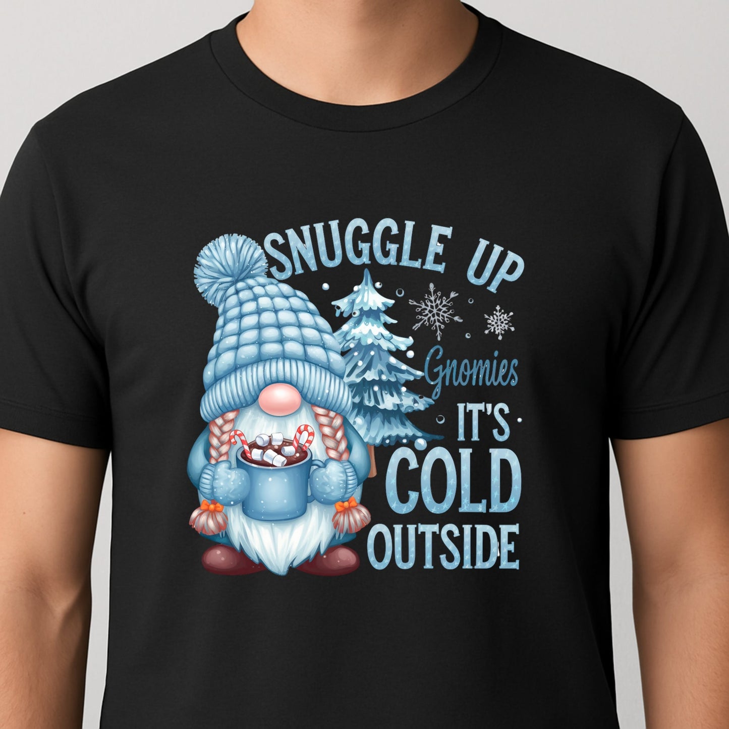 Snuggle Up Gnomies – Cute Winter Gnome Christmas