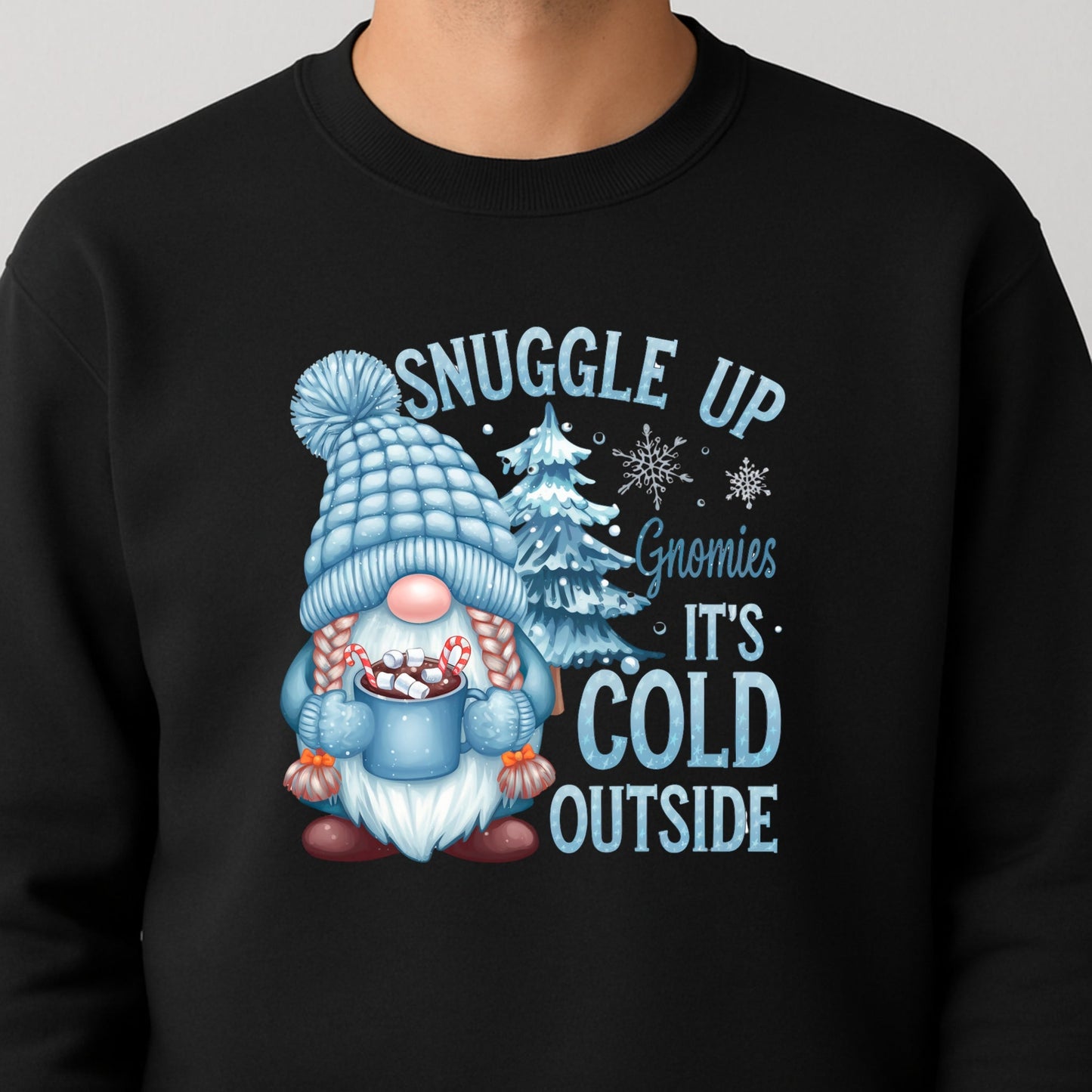 Snuggle Up Gnomies – Cute Winter Gnome Christmas