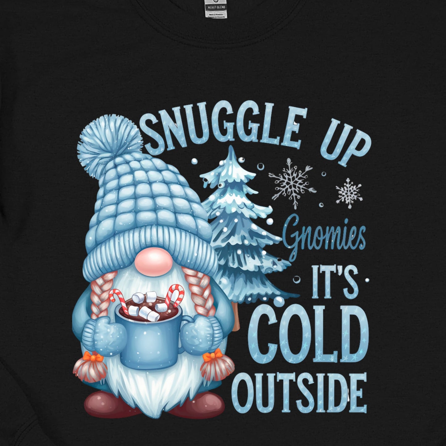 Snuggle Up Gnomies – Cute Winter Gnome Christmas