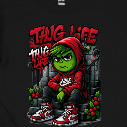 Thug Life Christmas Youth - Funny Grinch Family Holiday Youth