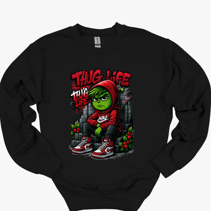 Thug Life Christmas Youth - Funny Grinch Family Holiday Youth