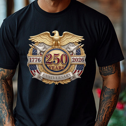 America 250th Anniversary Shirt – 1776–2026 Patriotic Eagle USA