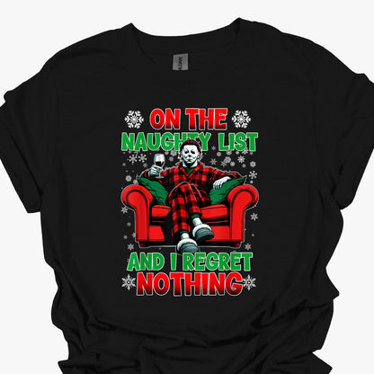 Naughty List Christmas Horror - Funny Holiday for Horror Fans