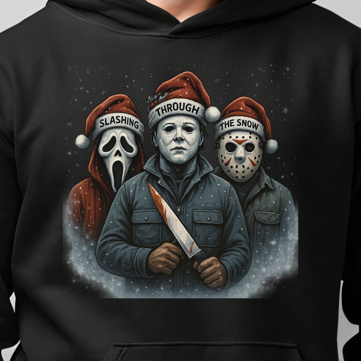 Slashing Through The Snow Funny Holiday Horror Parody