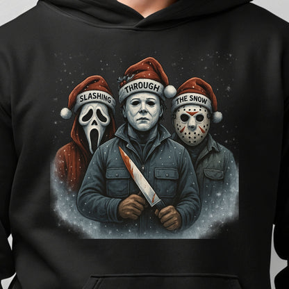 Slashing Through The Snow Funny Holiday Horror Parody