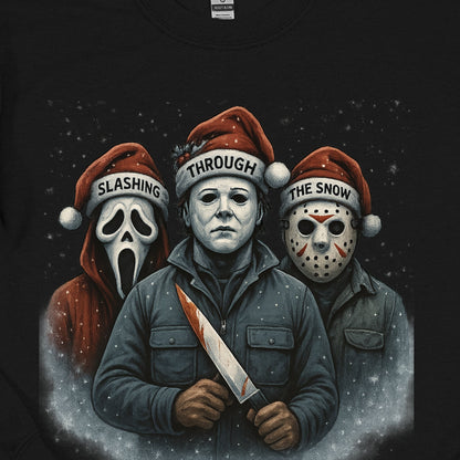 Slashing Through The Snow Funny Holiday Horror Parody