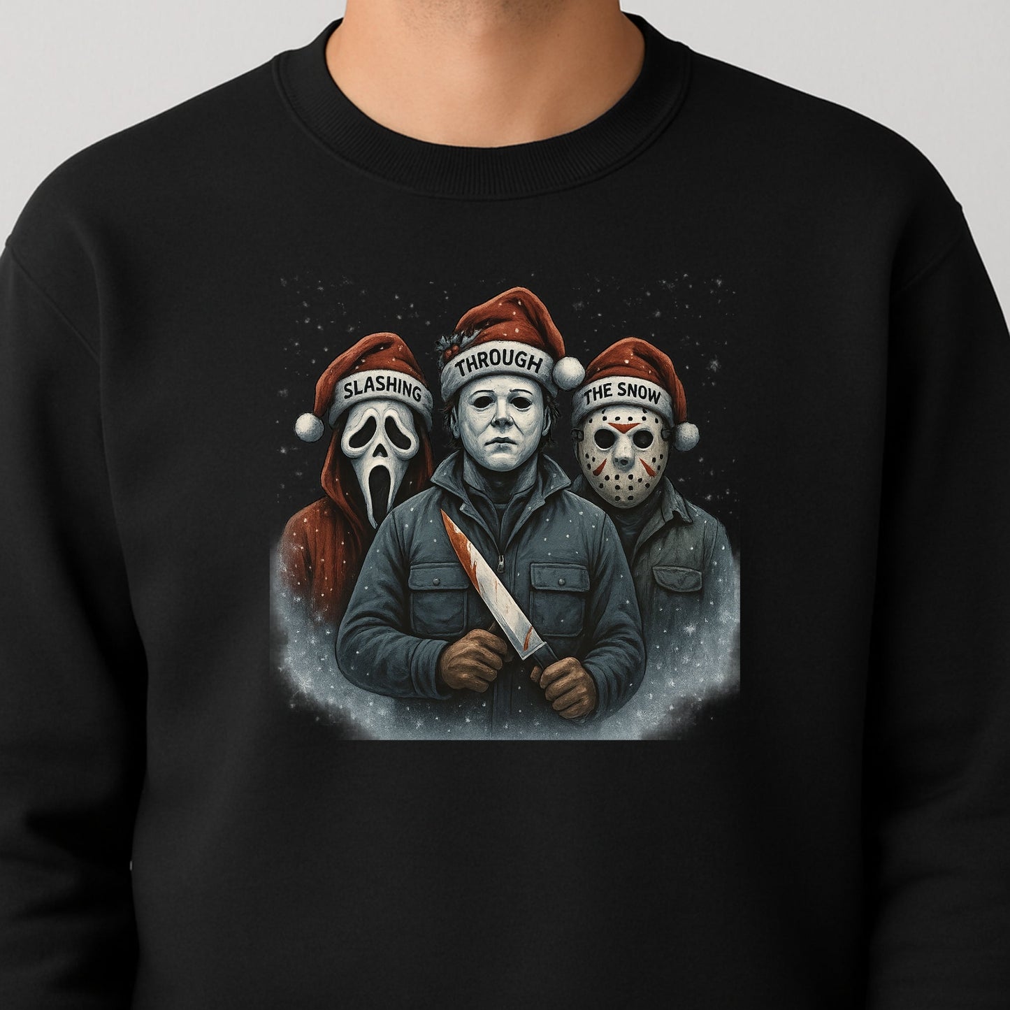 Slashing Through The Snow Funny Holiday Horror Parody