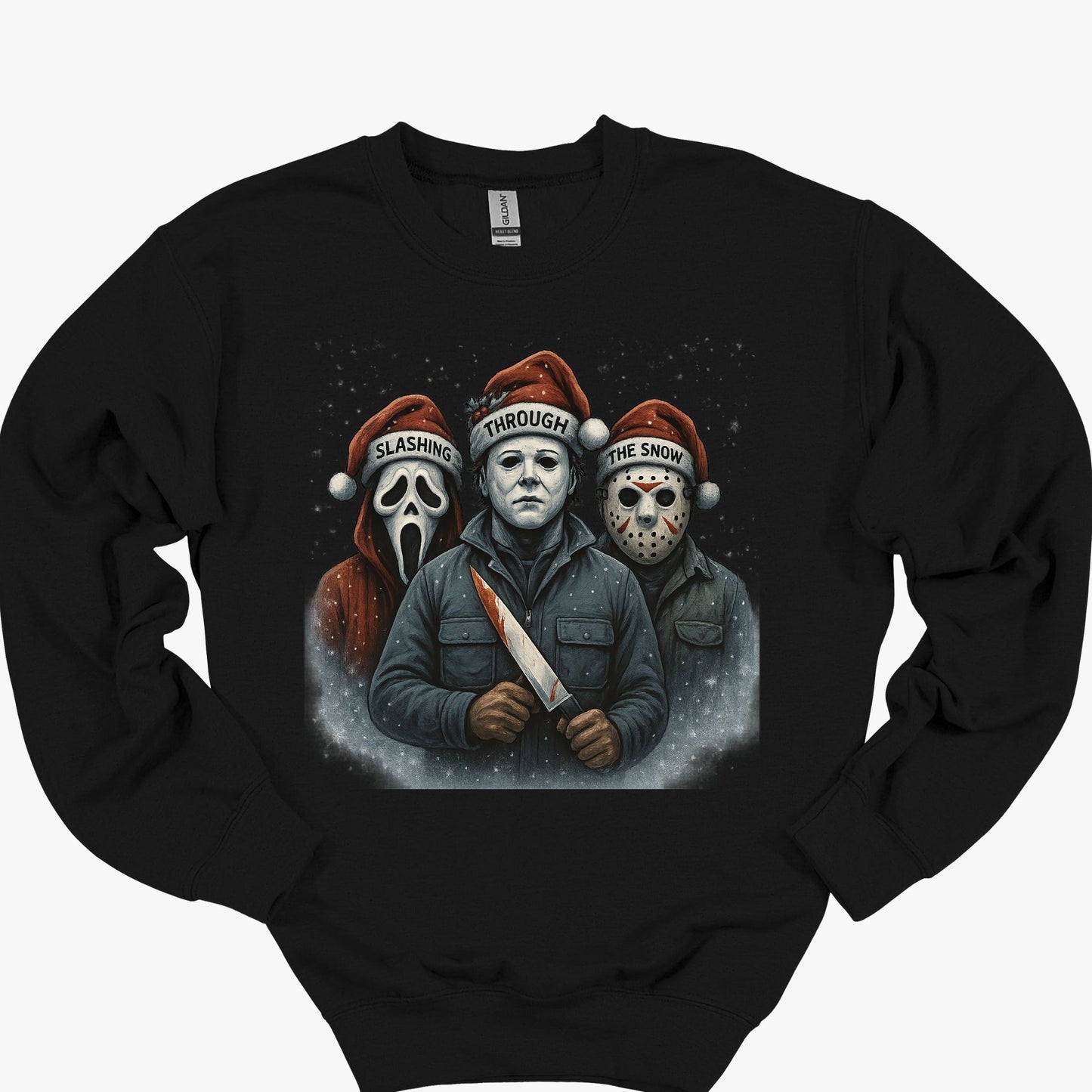 Slashing Through The Snow Funny Holiday Horror Parody