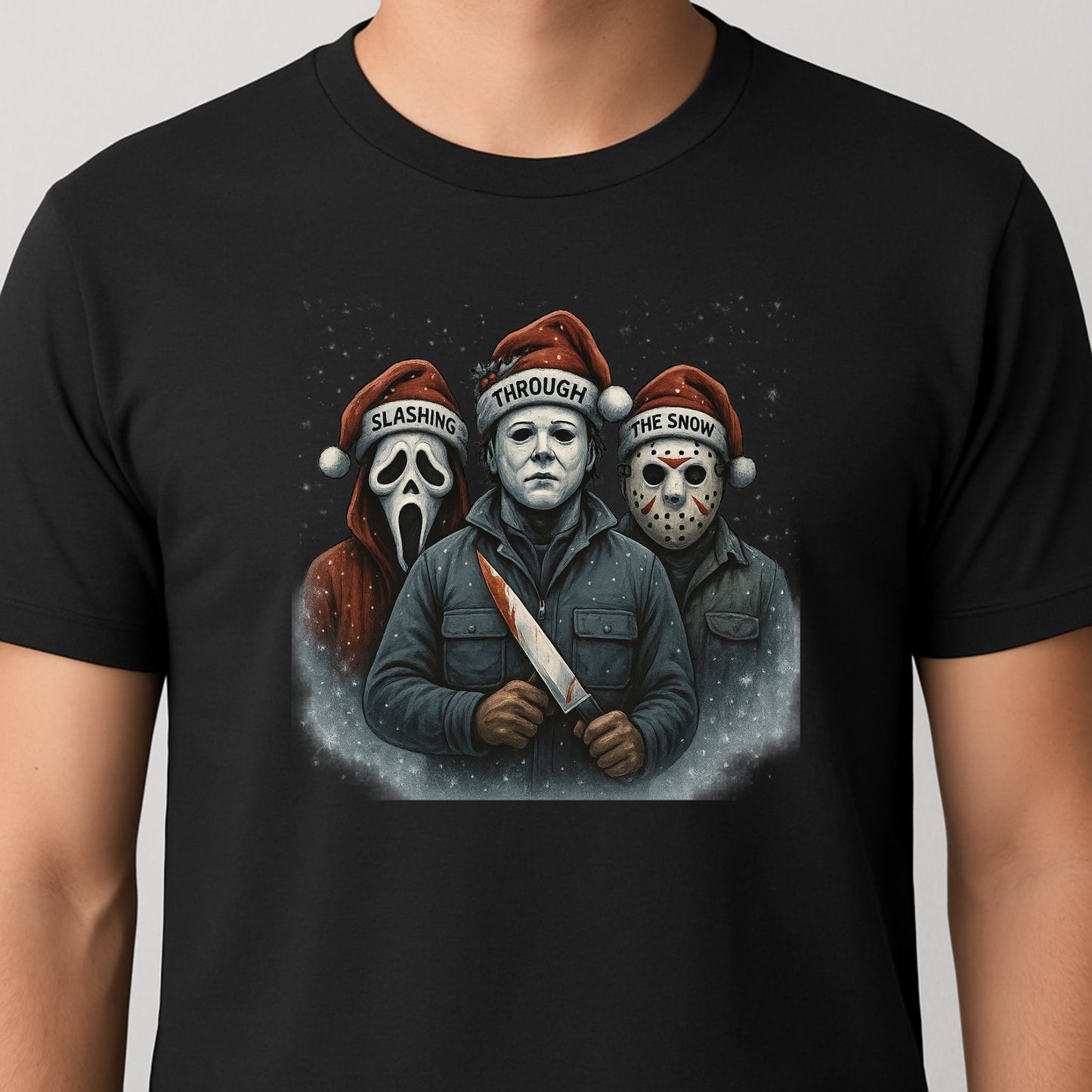 Slashing Through The Snow Funny Holiday Horror Parody