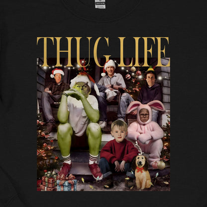 Thug Life Christmas - Funny Grinch Family Holiday